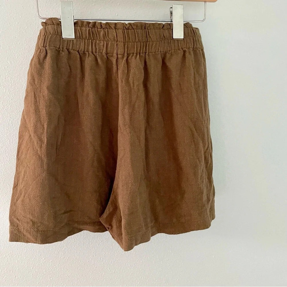 Lulus Jordine Olive Green Button Front Skort size large - Picture 7 of 13